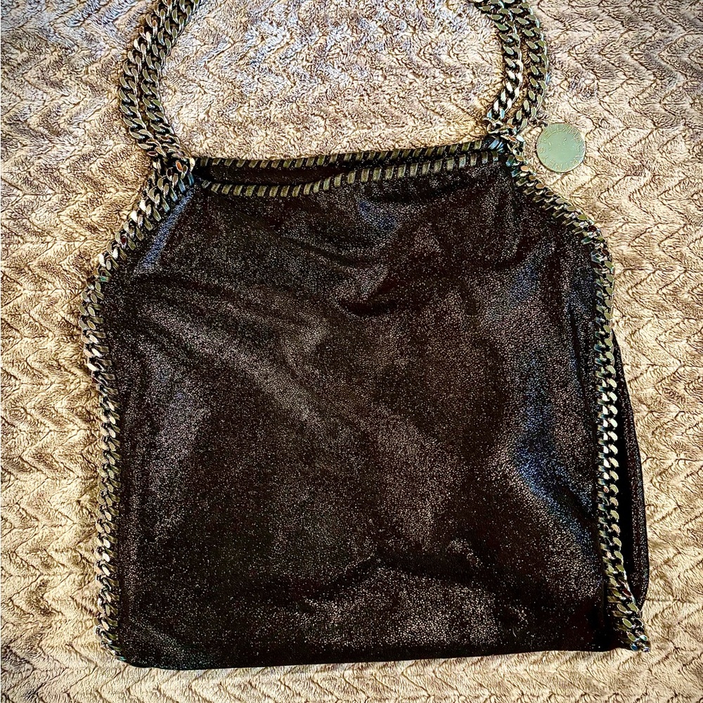 Stella McCartney Falabella bag - Black w/gunmetal chain